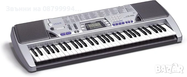 Синтезатор Casio ctk-496 midi-100 song bank & microphone mix, снимка 2 - Синтезатори - 54646174