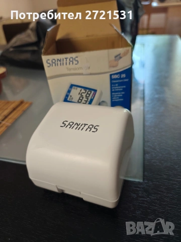 Апарат за кръвно налягане за китката Sanitas SBC 25, снимка 3 - Друга електроника - 54775665