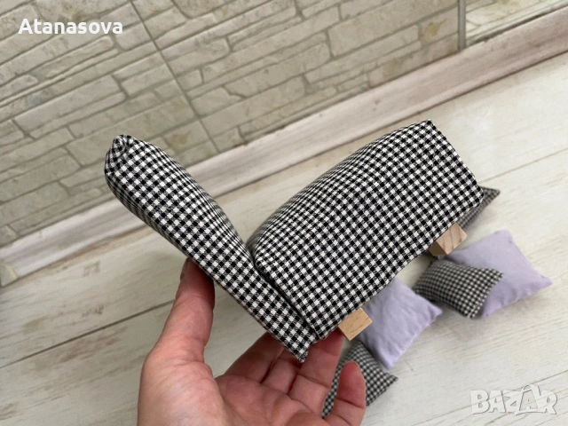 Мини диван за кукла Барби , снимка 8 - Кукли - 54616261