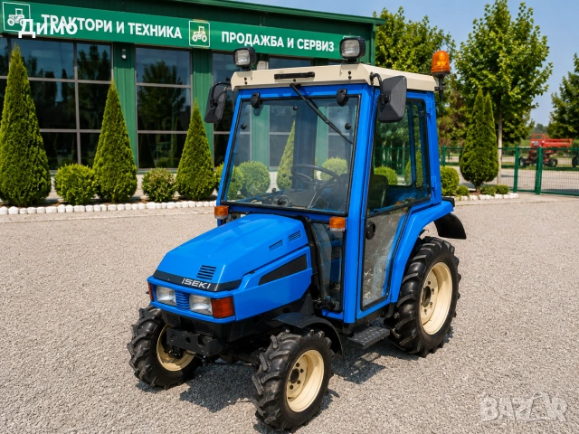 Трактор ISEKI 3020 20 к.с. 4x4 Кабина | Японски Трактор | Без Инвентар, снимка 3 - Селскостопанска техника - 55132944