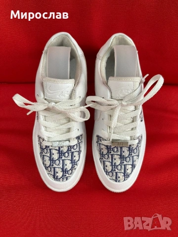 Nike AF 1 vs Dior Limited Edition дамски маратонки, снимка 4 - Маратонки - 54767944