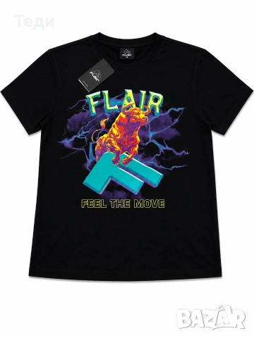 мъжки тениски Flair , снимка 4 - Тениски - 49439868