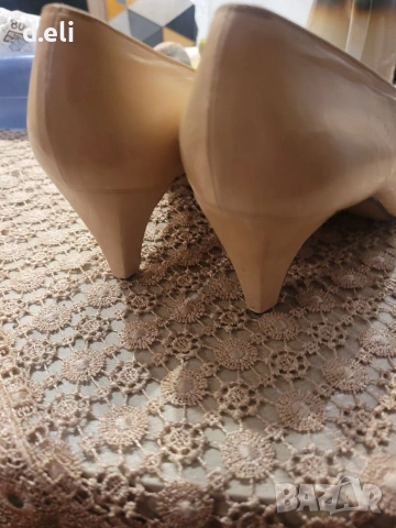 НОВО! Saint Laurent и Max Mara ( Intrend) Original Size 41.5 100% Кожа Страхотни нови обувки, снимка 8 - Дамски елегантни обувки - 54559771