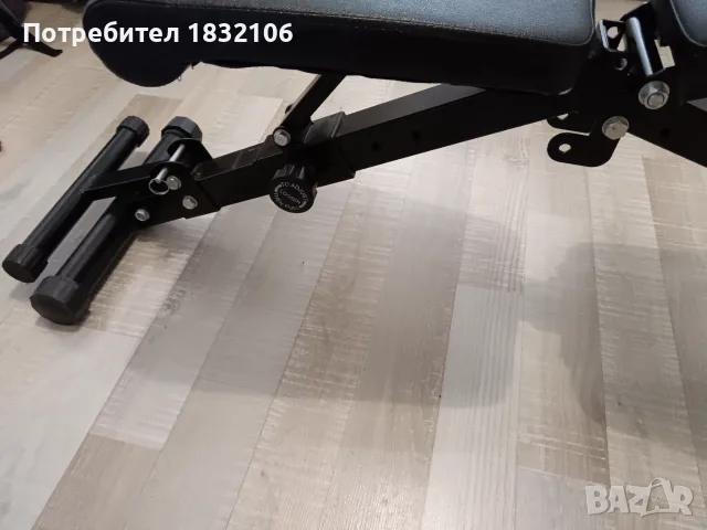 Сгъваема пейка/лежанка с тежести, снимка 4 - Фитнес уреди - 55556039