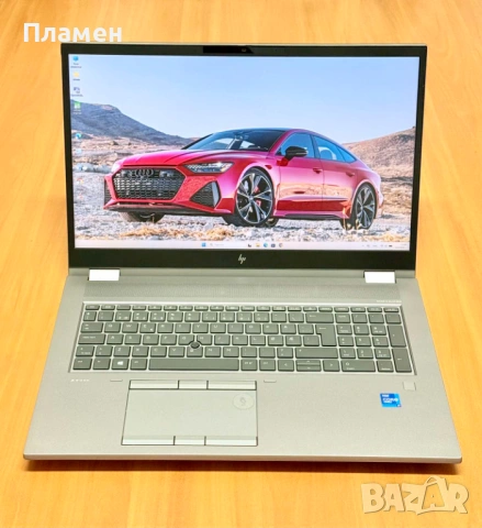 Core i7-11850H / 64GB RAM / RTX A5000 - 16GB / 1TB SSD / HP ZBook Fury 17 G8 / 17.3 FHD IPS 400nits , снимка 2 - Лаптопи за работа - 54910664
