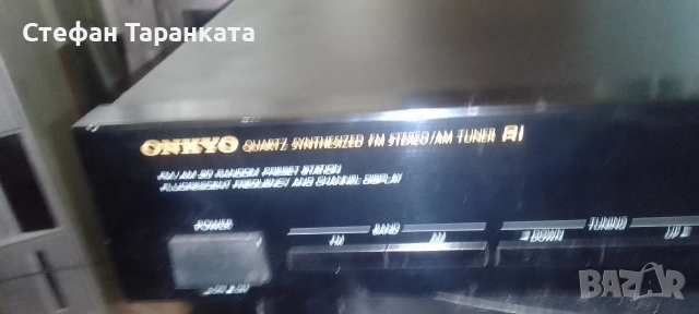 радио тунер ONKYO , снимка 7 - Ресийвъри, усилватели, смесителни пултове - 54495169