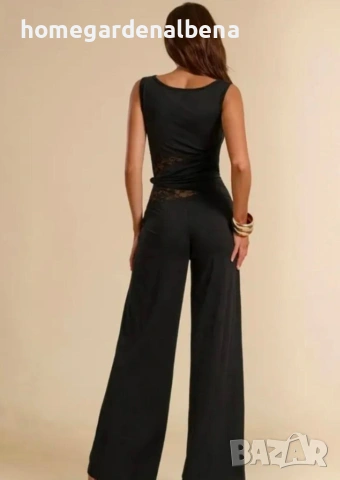 Елегантен дамски гащеризон с дантела , снимка 4 - Гащеризони - 54348025