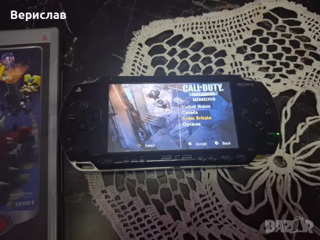 Psp 1004 със 9 игри и зарядно