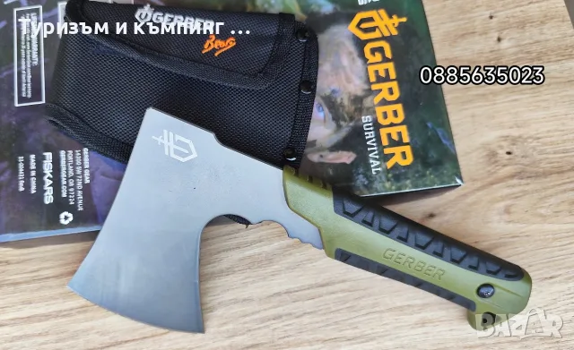 Малка брадва Gerber, снимка 12 - Ножове - 55657960
