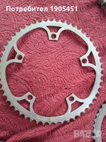 CAMPAGNOLO голяма плоча 54 ,малка плоча 46, снимка 3 - Части за велосипеди - 55001528