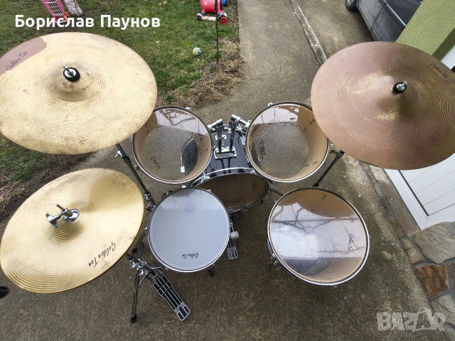 Комплект барабани "Golden ton", снимка 10 - Ударни инструменти - 54274898