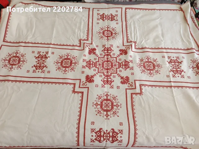 Покривки за маса с бродерии,покривка, снимка 10 - Покривки за маси - 55242654