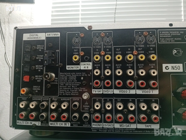 Ресивър SONY str-db 1080 QS, снимка 8 - Ресийвъри, усилватели, смесителни пултове - 54256348