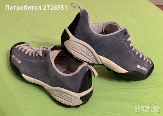 3 чифта SCARPA номер 37, туристически обувки, планина, маратонки, снимка 13 - Маратонки - 54376664