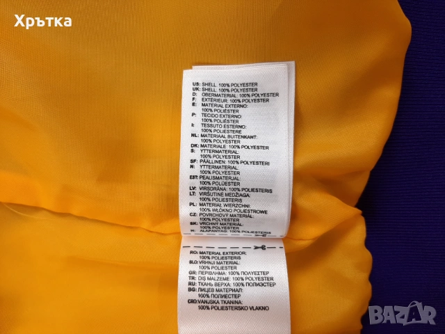 Adidas NBA LA Lakers Satin Bomber - Оригинално мъжко яке размер M, снимка 10 - Якета - 54000505