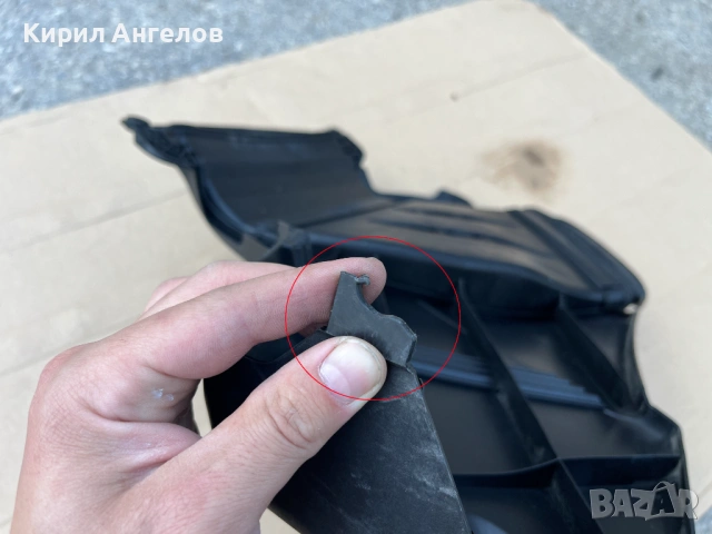 Въздуховода над двигателя за BMW E46 316 318 (N42 / N46), снимка 8 - Части - 54380455