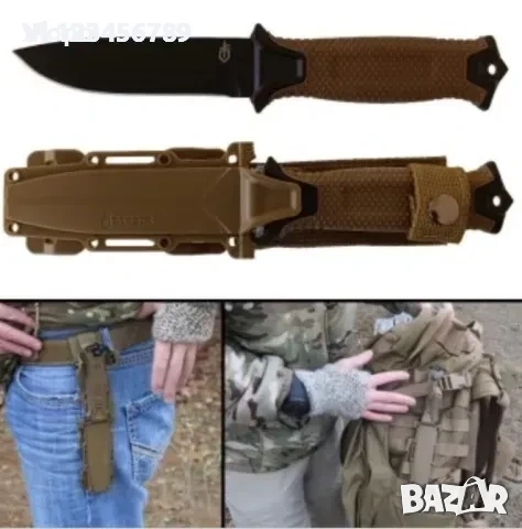 Тактически Нож GERBER+ 135х275мм, снимка 2 - Ножове - 53989130
