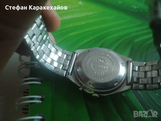 Японски часовник Ориент , снимка 5 - Мъжки - 54641438
