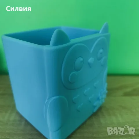 Ученически подарък -органайзер Бухалче , снимка 3 - Ръчно изработени сувенири - 55693411