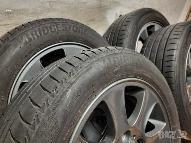 джанти 16" 5х120 BMW летни гуми 205/55/16, снимка 14 - Гуми и джанти - 55085532