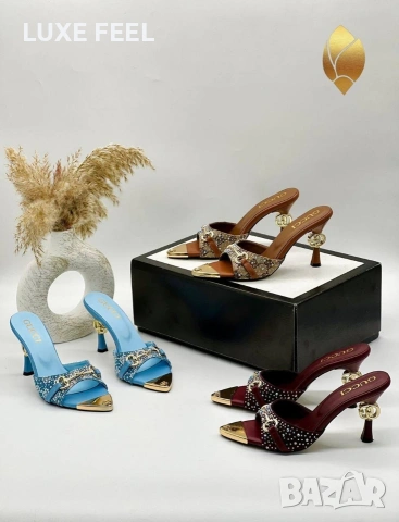 GUCCI ⚜️Дамски Чехли 