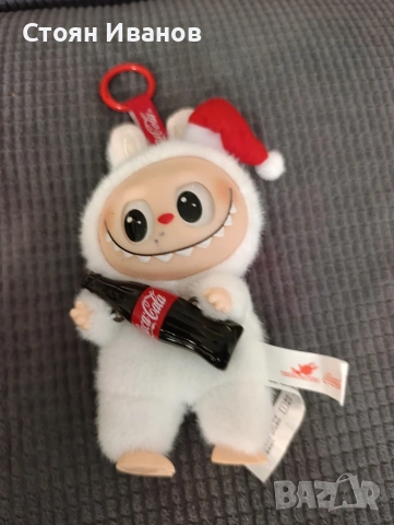 Плюшена играчка Лабубу Кока кола, снимка 2 - Плюшени играчки - 55267440