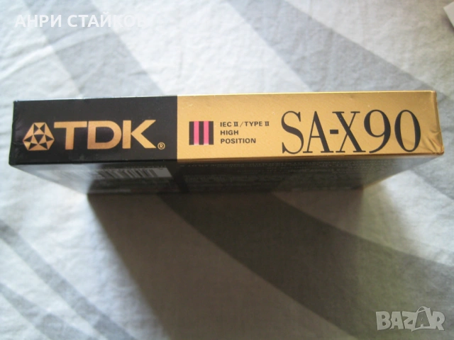 Продавам нови запечатани аудио касетки TDK SA90 и TDK SA-X90, снимка 8 - Аудио касети - 54761862