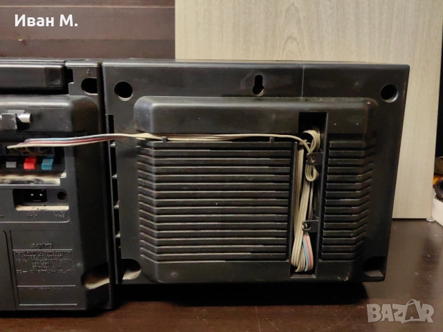 Радиокасетофон Sanyo M803SR , снимка 8 - Радиокасетофони, транзистори - 54426932