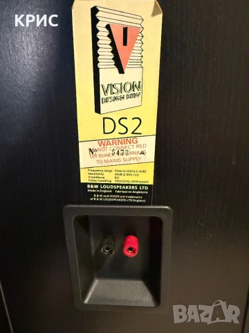 B&W VISION DS2 , снимка 13 - Тонколони - 54462059
