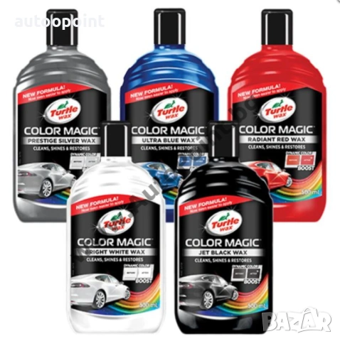 Цветна полираща паста Turtle Wax Color Magic за автомобил