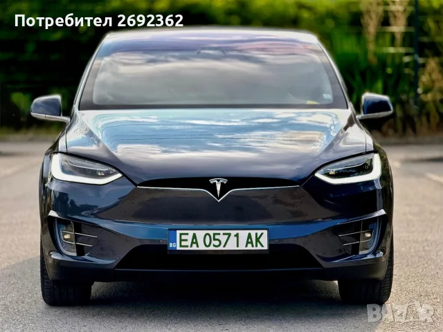 Tesla X 100D Нова батерия, снимка 3 - Автомобили и джипове - 53800437