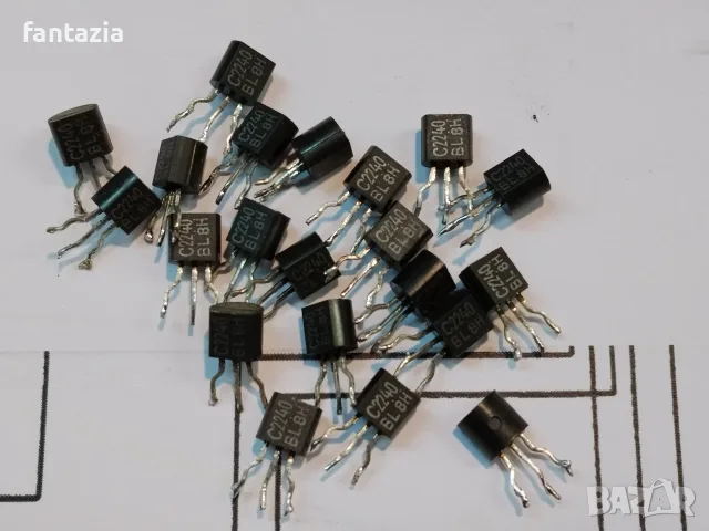 Оригинални транзистори 2SA970 2SC2240 2SA1268 2SC3200 970 2240 1268 3200, снимка 4 - Други - 49677072
