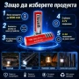Акумулаторна презареждаща се батерия 18650 6800mAh 4.2V Li-ion презареждаща се за фенр челник, снимка 5