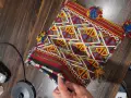 Дебела плетена вълнена чанта оригинална , снимка 11