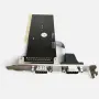 Ком порт 2 Ports PCI към COM 9Pin Serial Port RS232 Card Adapter /Слим, снимка 4