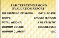 Пръстен 14к бяло злато с 1.5ct диаманти, снимка 3