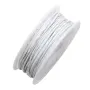 Проводник UL 1007, Ролка 20 Метра, 30 AWG, Бял, снимка 1