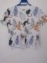 Бяла тениска с котки от X-Trap Store, снимка 1