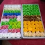 сапунени рози 50 бр в кутия , снимка 1