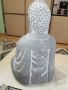 БУДА-МАСИВНА ФИГУРА 33Х20Х18СМ 0205261914, снимка 8
