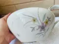 Красив порцеланов чайник от Германия с декор цветя, снимка 2
