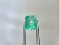 Естествен Нигерийски Смарагд (Изумруд) 3.359 ct – Със сертификат от Bellerophon (Париж), снимка 1