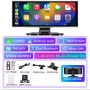 11.26" Смарт Монитор за Кола – 4K, CarPlay, Android Auto & Камера за задно виждане, снимка 1