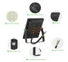 Мини външен LED прожектор ELEING, 10W,  800LM,  3000K (топло бяло), IP66, снимка 2