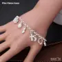 Сребърни гривни с рубини и сапфири, снимка 15