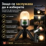 Мощна мини къмпинг лампа акумулаторна LED осветление фенер за палатка туризъм аварии къща риболов, снимка 4