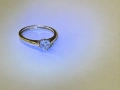 Златен дамски пръстен с камък - 1.56гр. - 14к., снимка 4