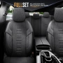 Комплект луксозна тапицерия Otom Throne - текстил + еко кожа - различни цветове, снимка 9