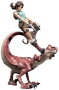 Weta Workshop Tomb Raider - Lara Croft & Raptor, 24 cm, снимка 2