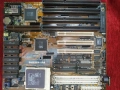 Комплект платка PVI-486SP3 с процесор AMD486 DX4-120Mhz за ретро компютър, снимка 1